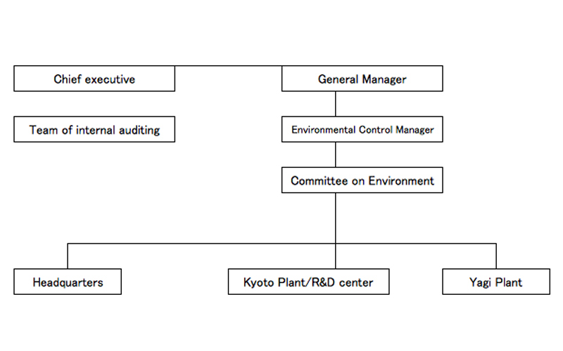 Organization Chart of Environmental Management