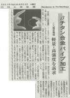 newspaper Nikkan Kogyo Shimbun. FUTA-Q,LTD.