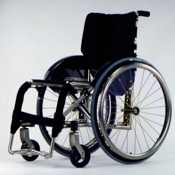ZEN Titanium Foldable Wheelchair