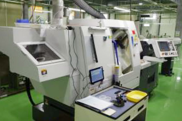 Swiss-type CNC lathe
