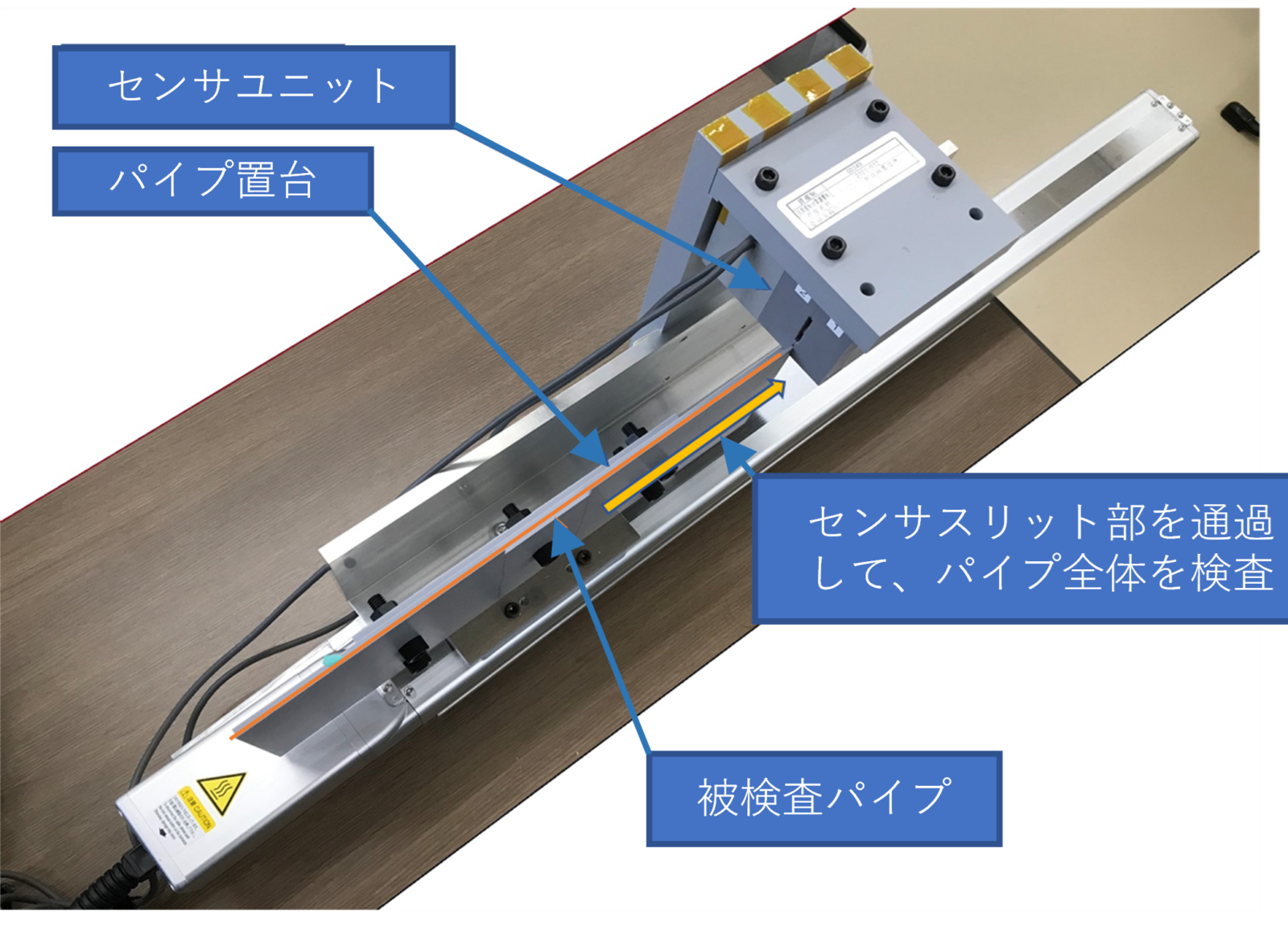 vol.40 肉眼では見えない小径パイプの亀裂を見える化小径パイプ用探傷装置「キレツミール」