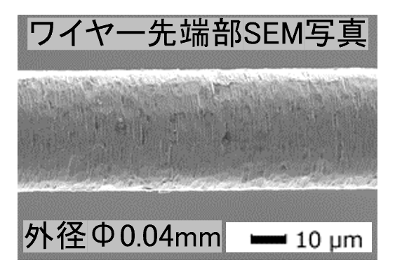 vol.39 小径ロングテーパーワイヤー加工プロセスの紹介