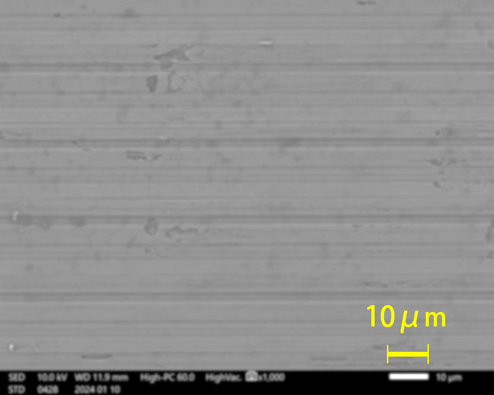 SEM観察画像・精密仕上