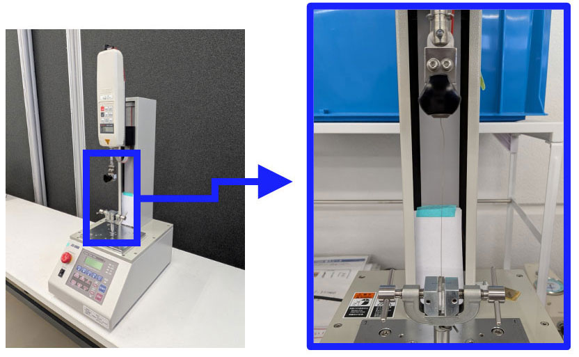 接合強度を確認「強度試験装置」