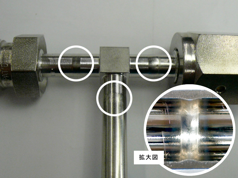 Tig welding (Automatic pipe welding machine).FUTA-Q.japan